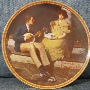 Knowles Collector Plate-1982-Norman Rockwell